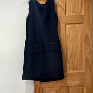 Great condition. Great thick material. Navy blue. Karl Lagerfeld dress. Size 8